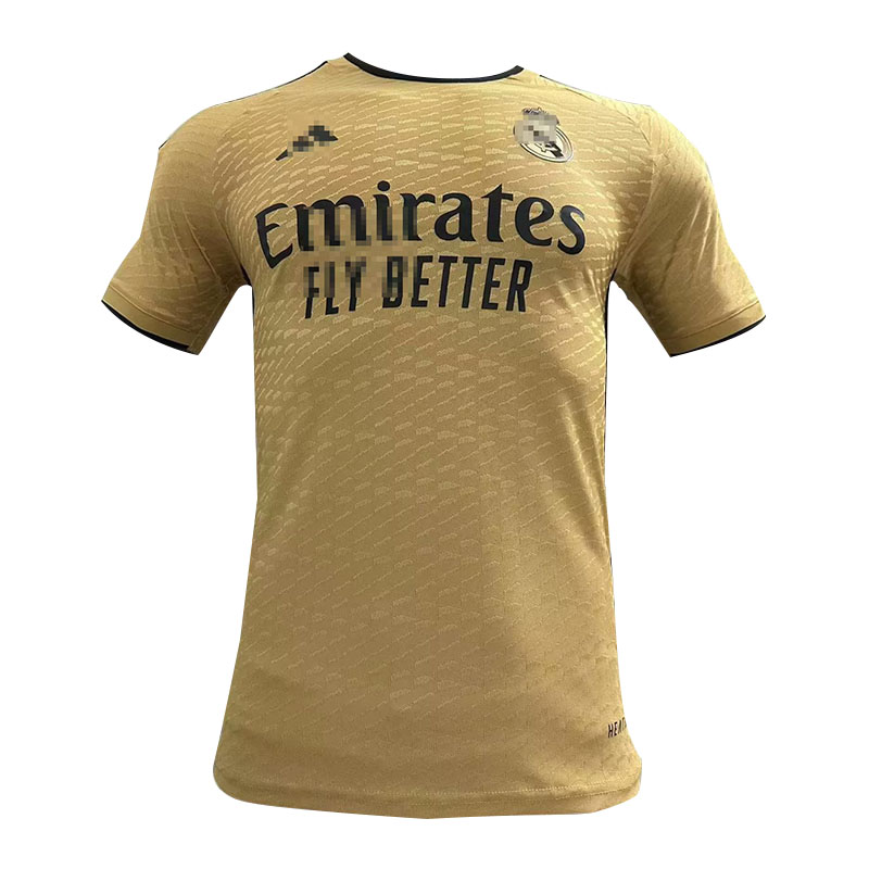 Camiseta 2023/2024 Real Madrid Amarillo (EDICIÓN JUGADOR)